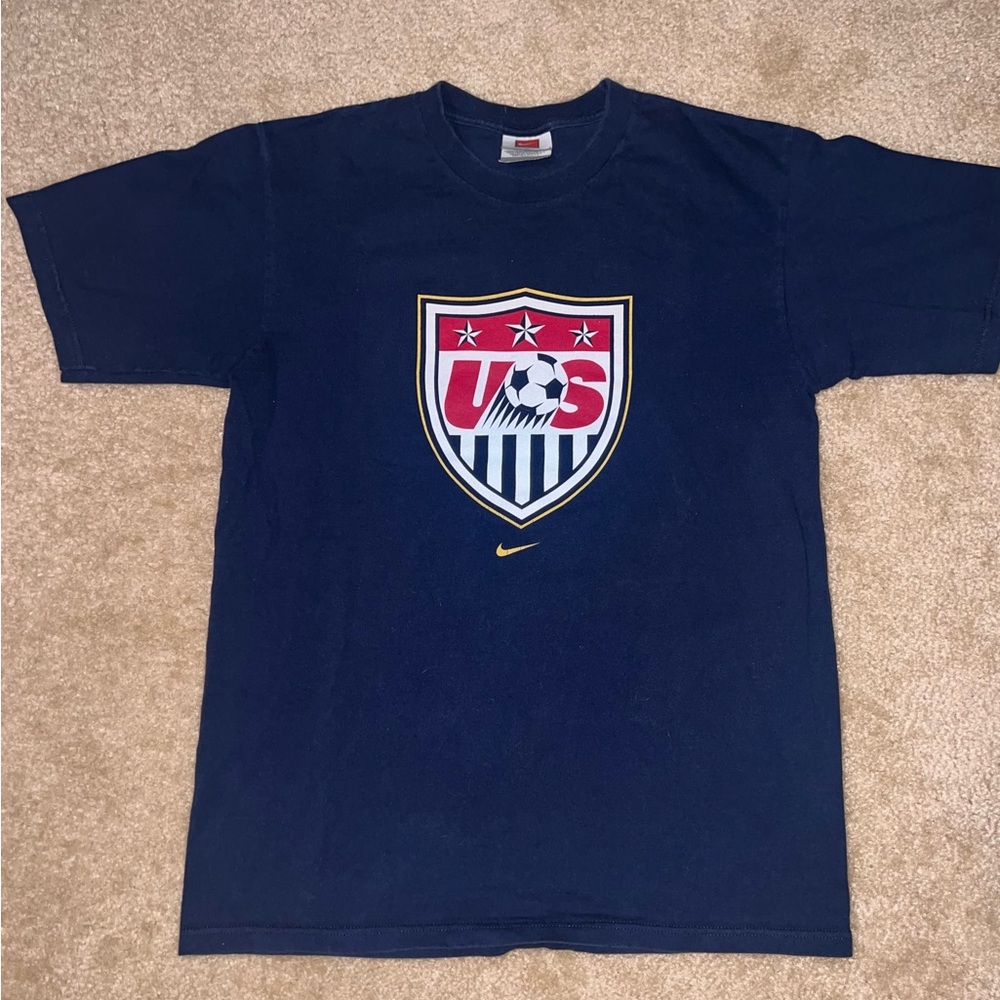 VINTAGE EARLY 2000's US SOCCER NATIONAL TEAM NIKE T-SHIRT GRAPHIC TEE